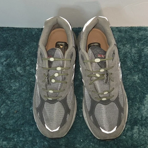 New Balance 990 Womens Gray and White Athletic Shoes Size 9.5 - Picture 5 of 11